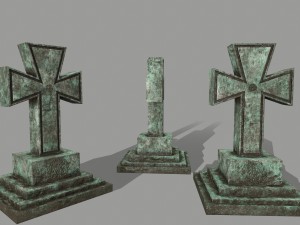 ruin set 3D Модель