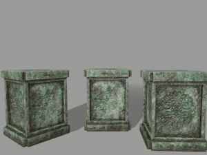 ruin set 3D Model