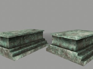 ruin set 3D Модель