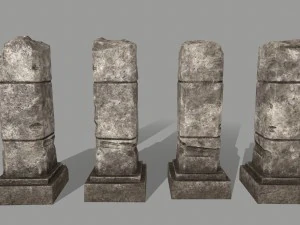 ruin set 3D Model