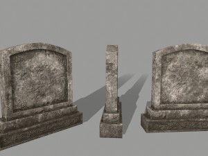 ruin set Model 3D