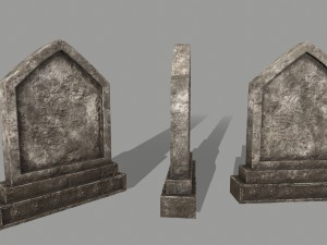 ruin set Model 3D
