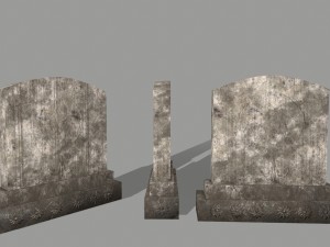 ruin set Model 3D