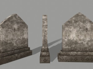 ruin set Model 3D