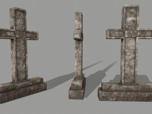 ruin set Model 3D
