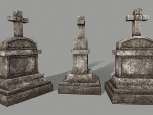 ruin set Model 3D