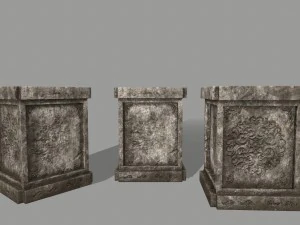 ruin set 3D Model