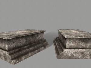 ruin set Model 3D