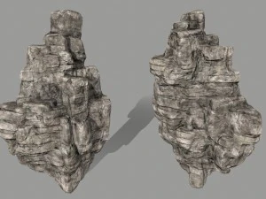 ruin set 3D Model