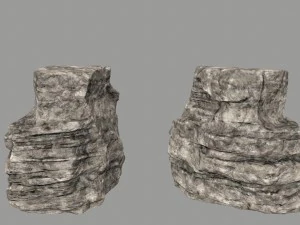 ruin set 3D Model