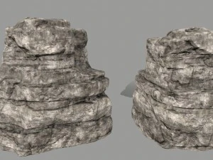 ruin set 3D Model