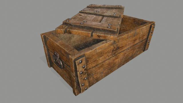 chest 3D Model .c4d .max .obj .3ds .fbx .stl .blend 