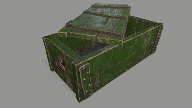 oldchest 3D Model .c4d .max .obj .3ds .fbx .stl .blend