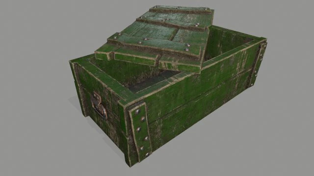 oldchest 3D Model .c4d .max .obj .3ds .fbx .stl .blend 