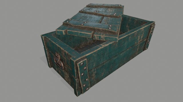 oldchest Modèle 3D .c4d .max .obj .3ds .fbx .stl .blend 