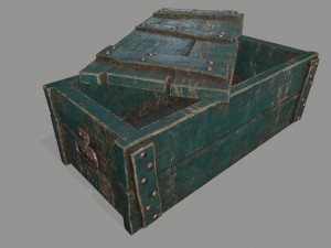 oldchest 3D-Modell