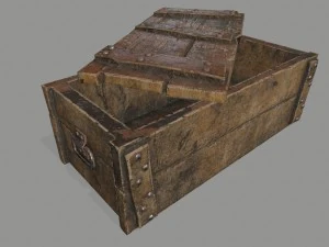 古い胸 3Dモデル