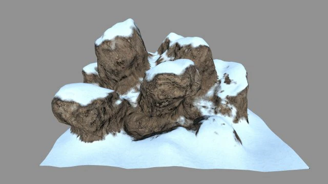 rocks 3D Model .c4d .max .obj .3ds .fbx .stl .blend 