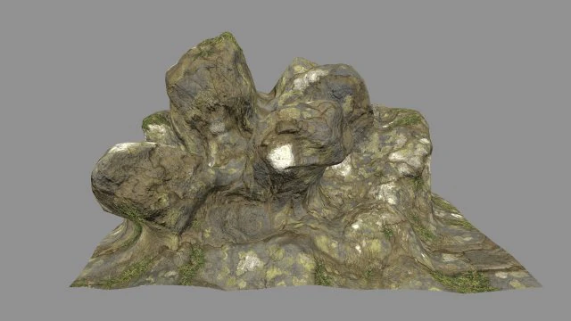 roccia Modello 3D .c4d .max .obj .3ds .fbx .stl .blend 