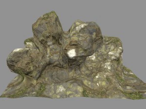 roccia Modello 3D