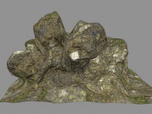 roccia Modello 3D