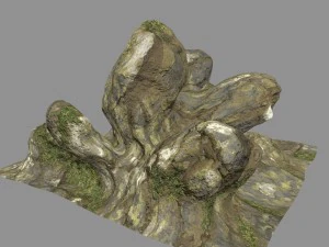 roccia Modello 3D