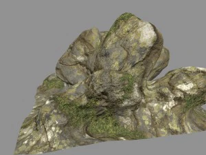 roccia Modello 3D