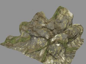 roccia Modello 3D