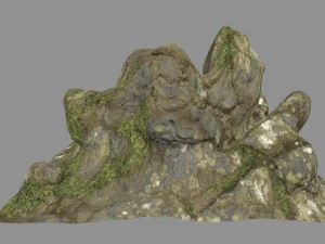 roccia Modello 3D