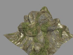 roccia Modello 3D