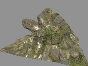 roccia Modello 3D