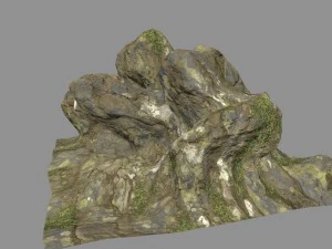 roccia Modello 3D