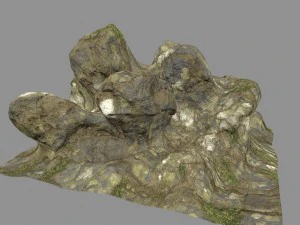 roccia Modello 3D