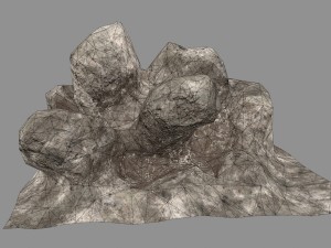 rock Modello 3D