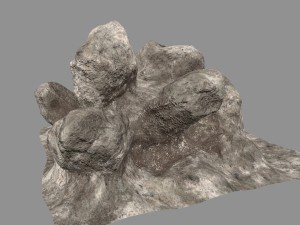 rock Modello 3D