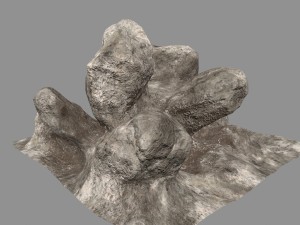 rock Modello 3D