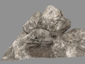 rock Modello 3D