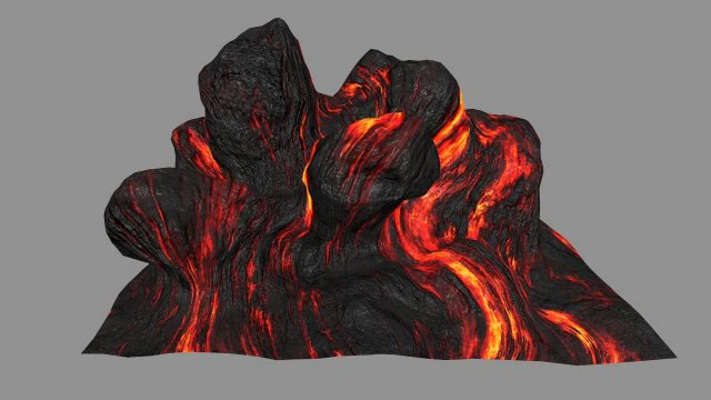 lavarock 3D Model .c4d .max .obj .3ds .fbx .stl .blend 