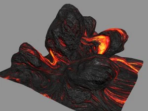 lavarock 3D Model