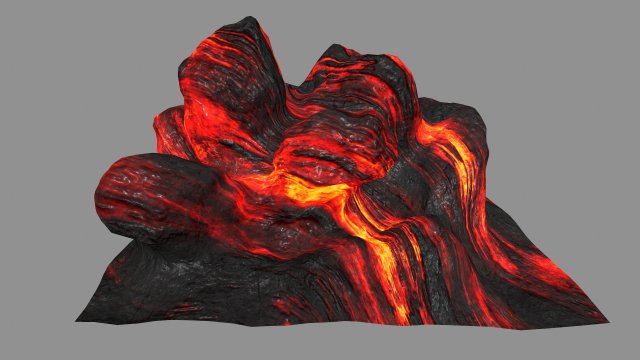 lavarock Model 3D .c4d .max .obj .3ds .fbx .stl .blend 