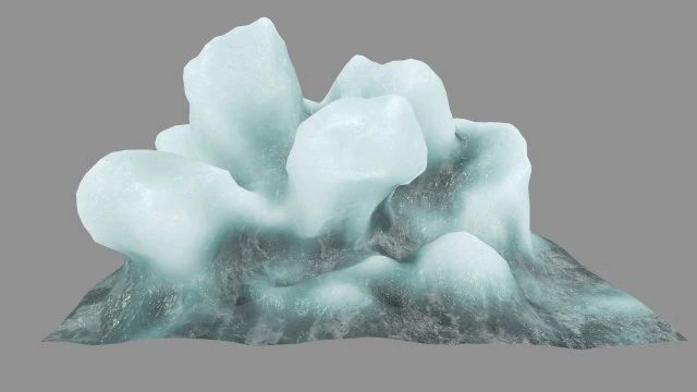 ice 3D Model .c4d .max .obj .3ds .fbx .stl .blend 