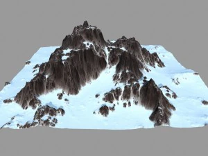 sneeuwberg 3D Model