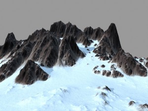snowmountain Model 3D
