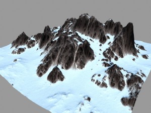 snowmountain Model 3D