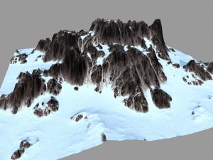 snowmountain Model 3D