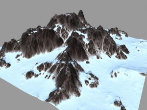 snowmountain Model 3D