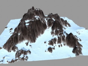 snowmountain Model 3D