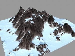 snowmountain Model 3D