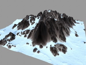 snowmountain Model 3D