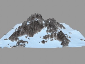 snowmountain Model 3D